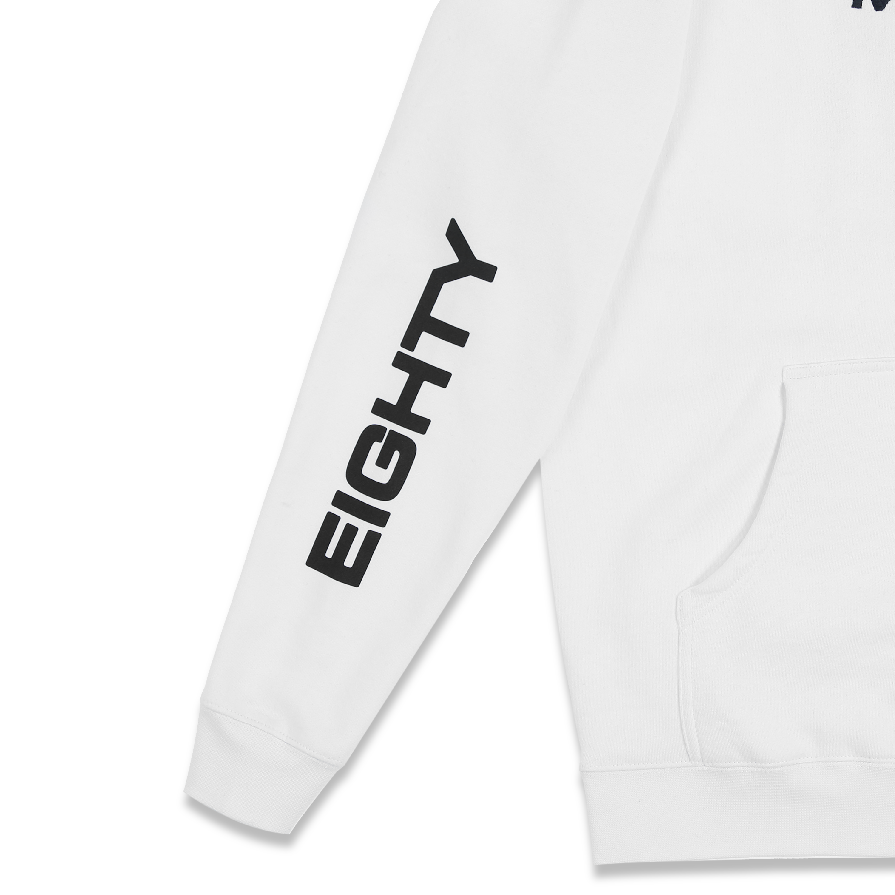 M80 Essentials Signature Hoodie - White