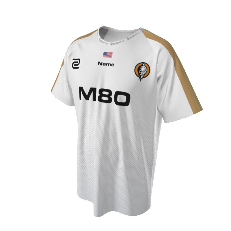 M80 Customizable White Jersey