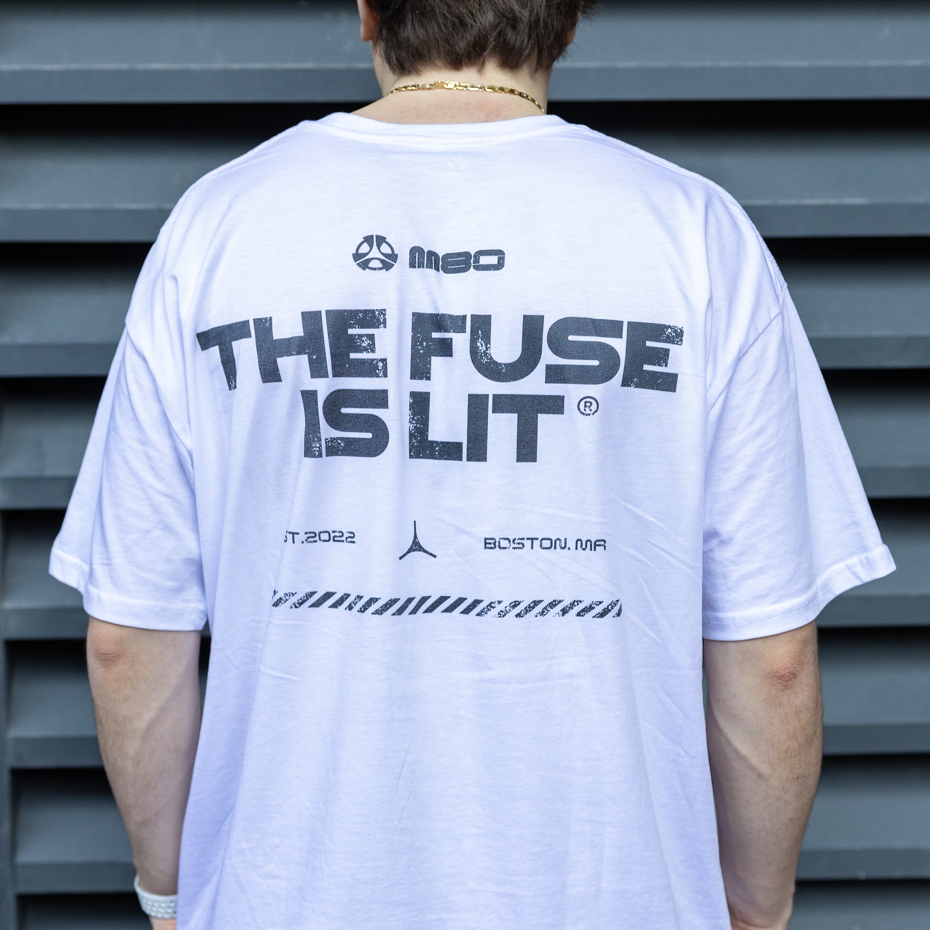 M80 The Fuse is Lit Tee - White