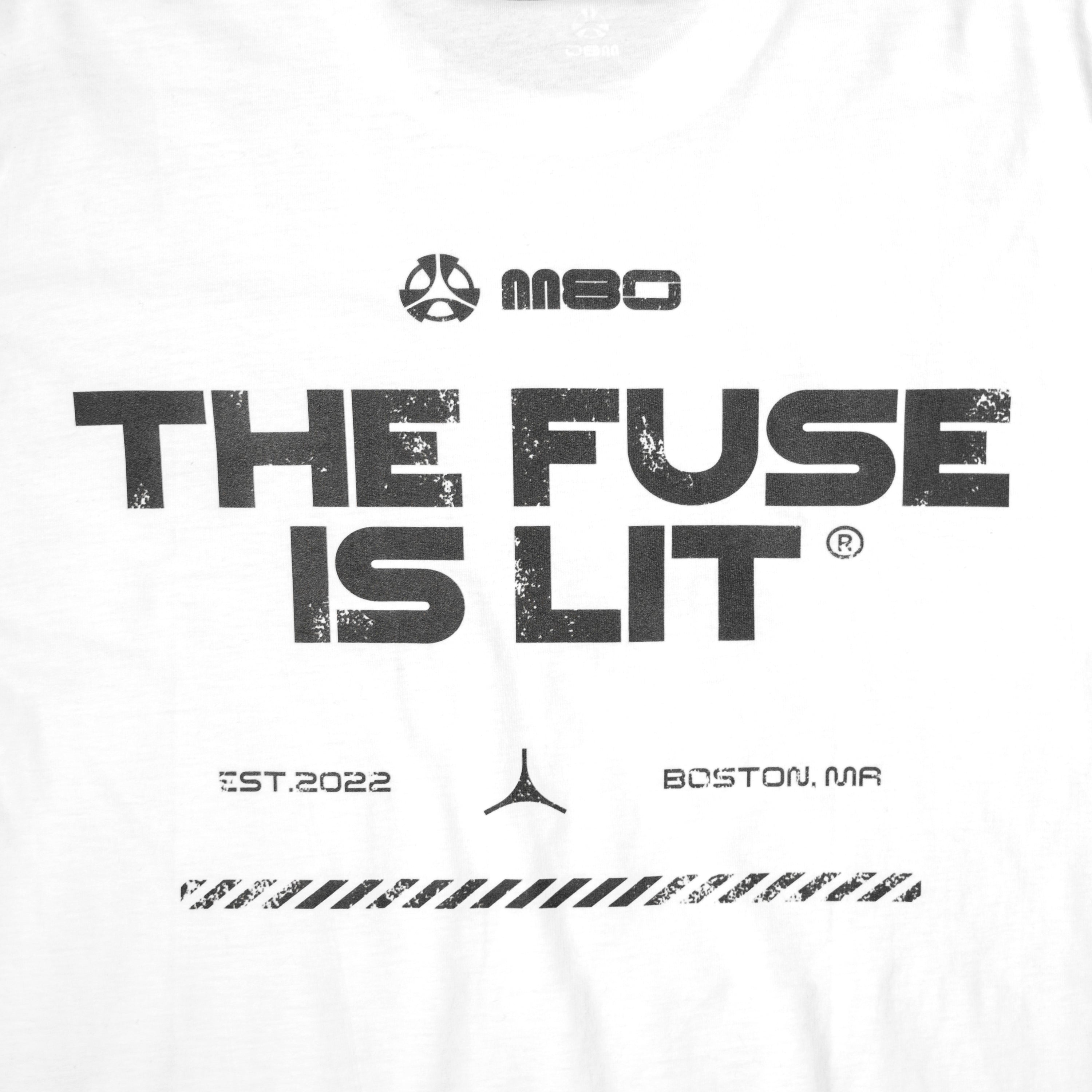 M80 The Fuse is Lit Tee - White