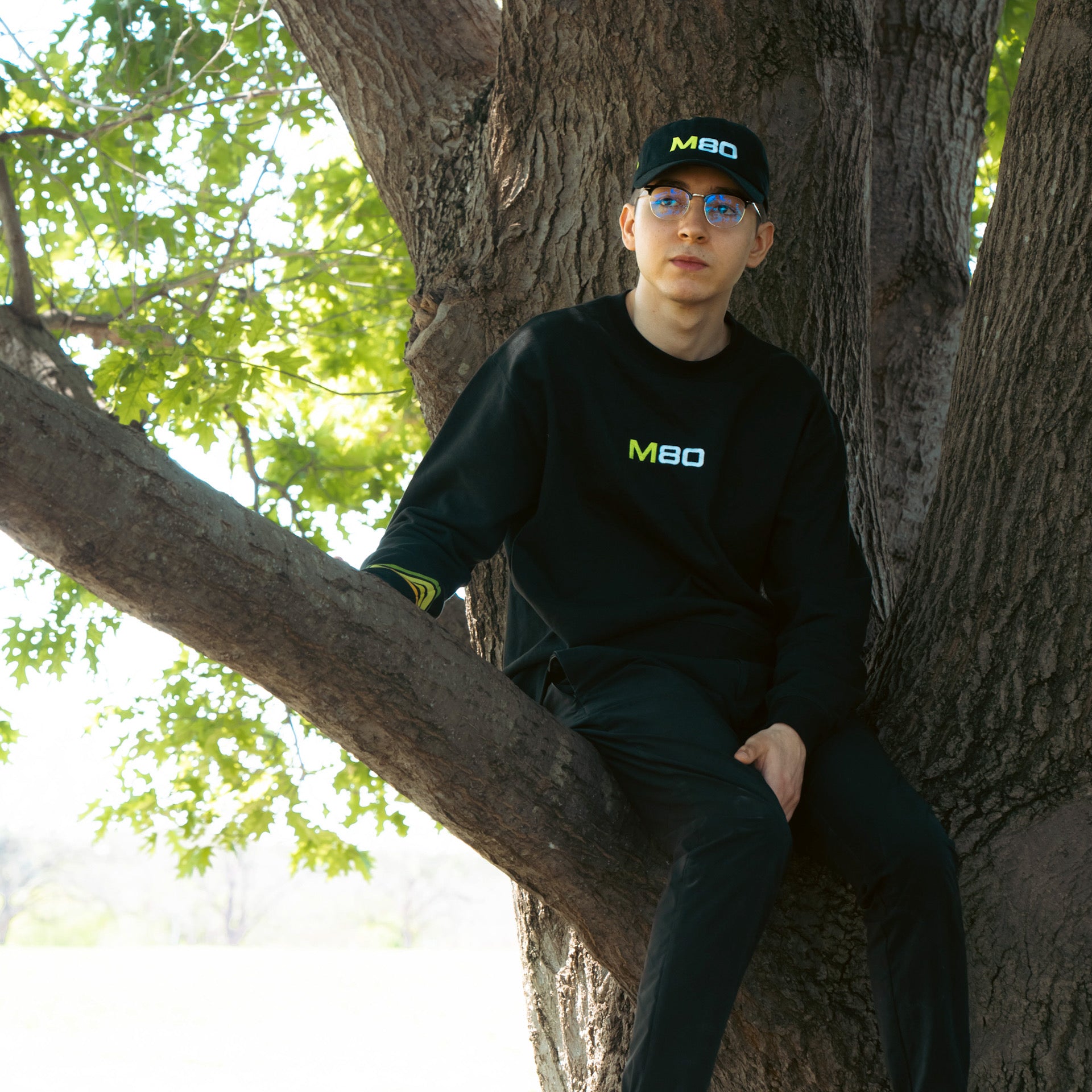 M80 Essentials Embroidered Crewneck