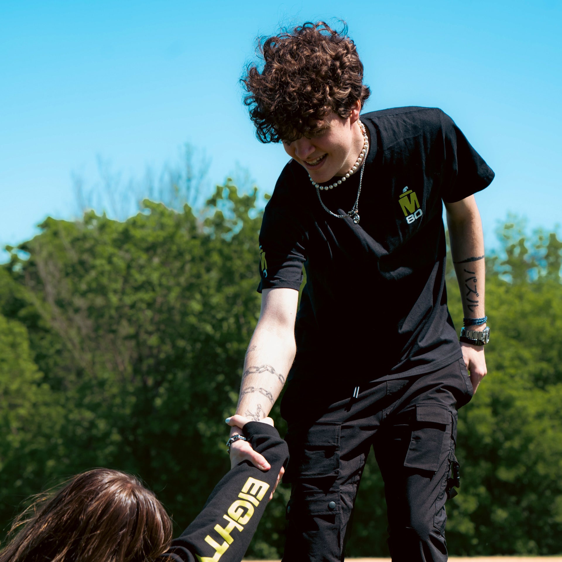 M80 Essentials BombSquad Blueprint Tee - Black