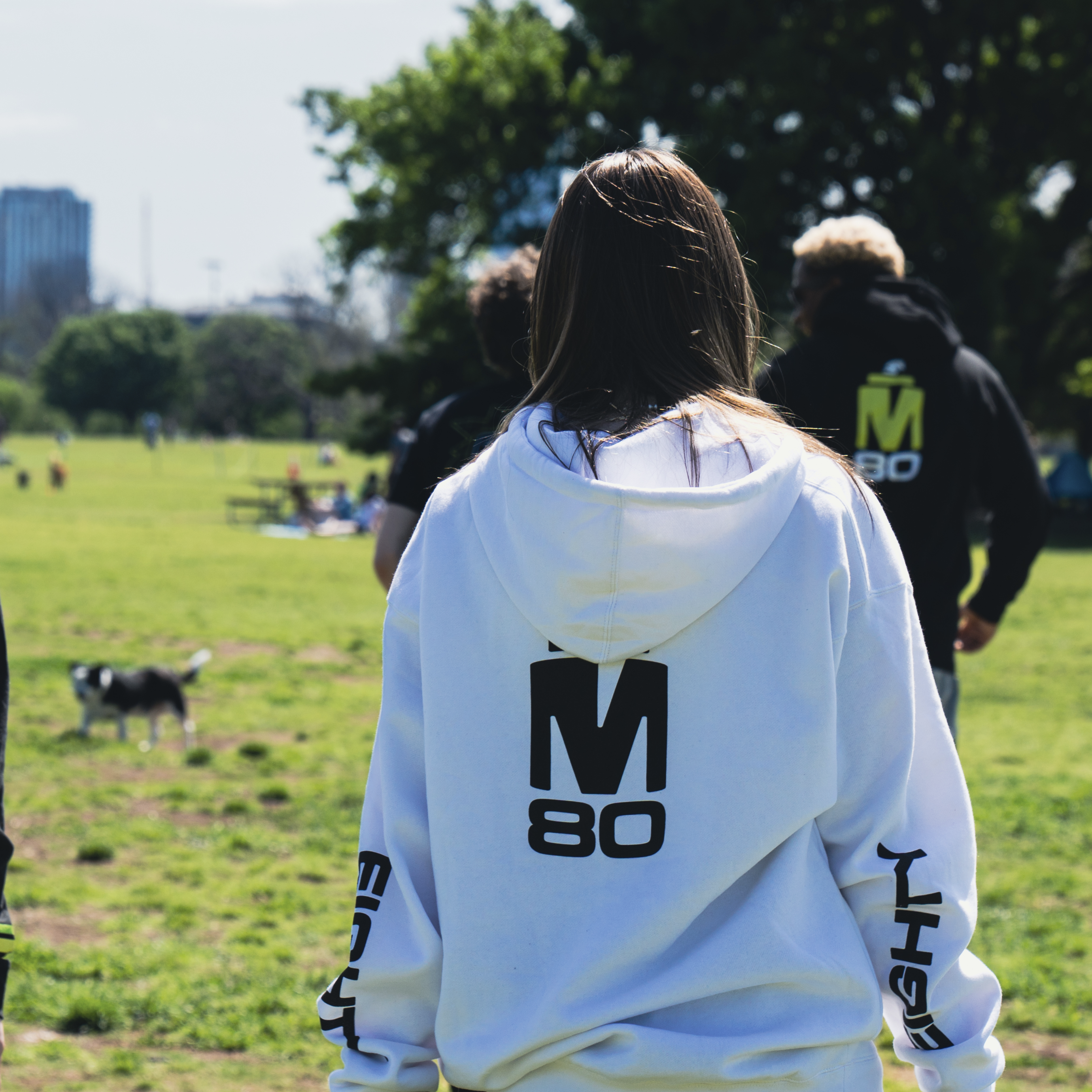 M80 Essentials Signature Hoodie - White