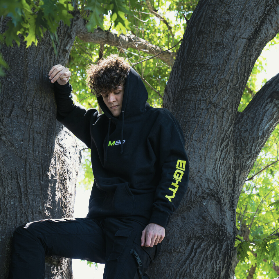 M80 Essentials Signature Hoodie - Black