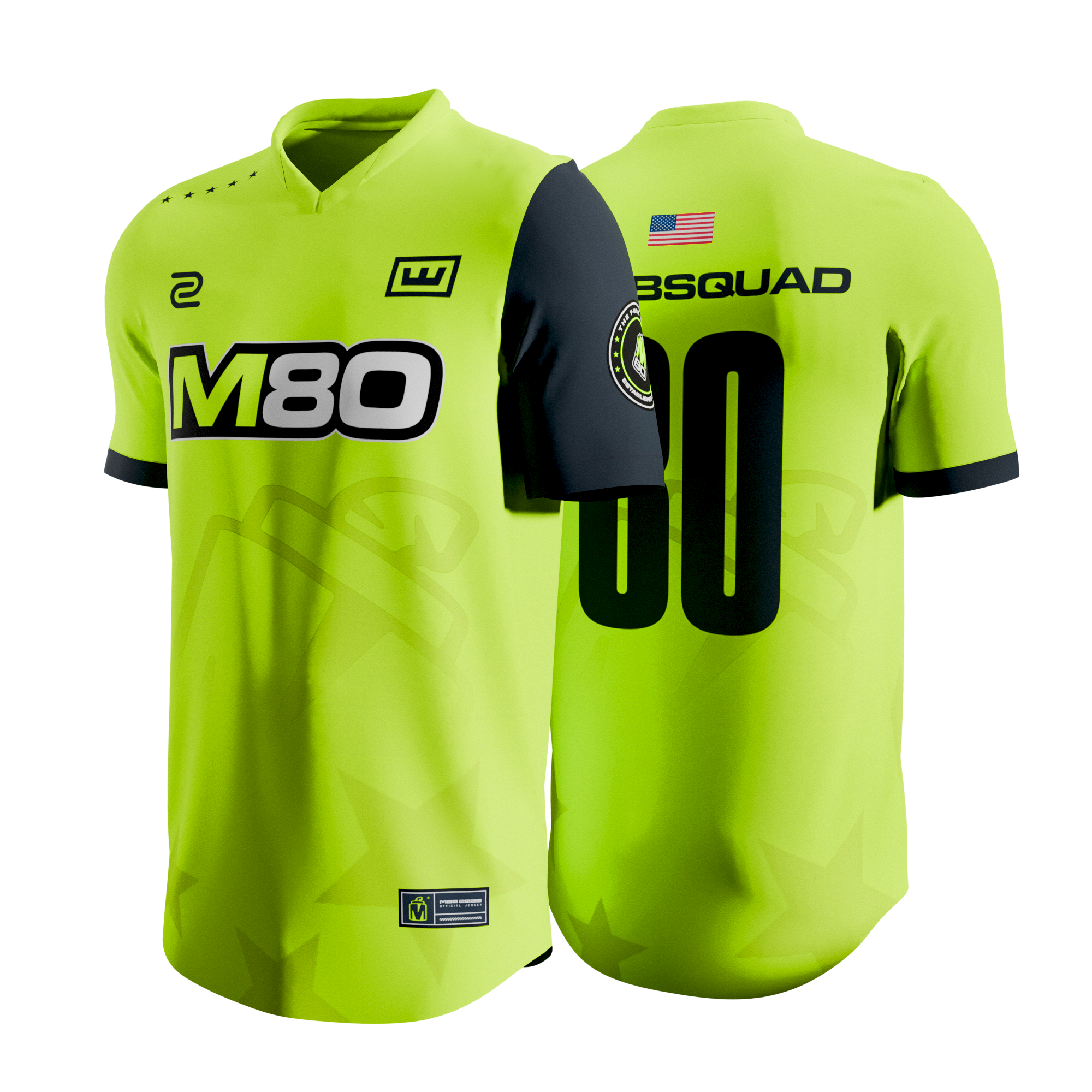 M80 Fuse Jersey - Shock Yellow
